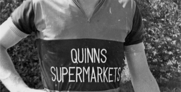 Kevin Dolan sponsored by the original Superquinn store in 1968