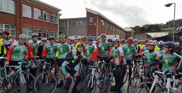 The Cuchulainn crew at the Spring 66 Cycle