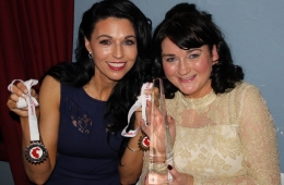Linda Stokes (Louth ROad Race Champion) & Caroline Kerely (Volunteer of the Year)