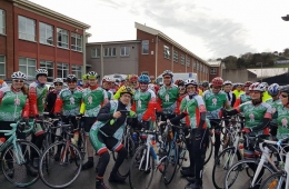 The Cuchulainn crew at the Spring 66 Cycle
